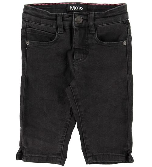 Se Molo Jeans - Alvina - Washed Black ved KidsWorld