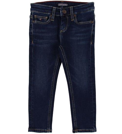 Se Tommy Hilfiger Jeans - Scanton Slim - MÃ¸rk Denim ved KidsWorld