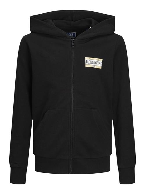 Jack & Jones Junior Sweatjakke  creme / brun / sort / hvid