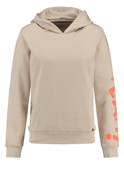 Key Largo Sweatshirt 'YEAH'  beige / orange