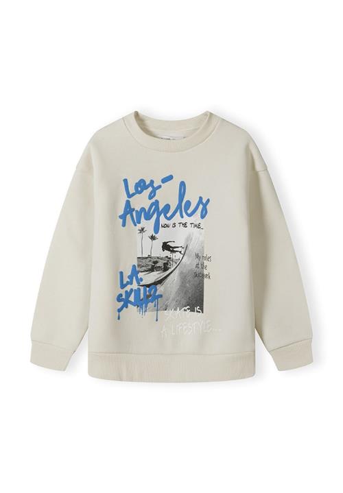 Se MINOTI Sweatshirt  beige / sand / blå / sort ved About You