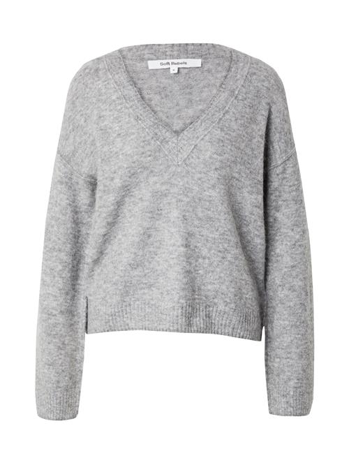 Se Soft Rebels Pullover 'Allison'  grå-meleret ved About You