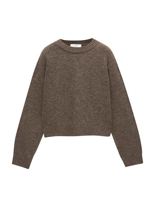 Se Pull&Bear Pullover  brun-meleret ved About You