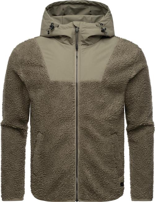 Ragwear Funktionsfleecejakke 'Adar'  khaki / oliven