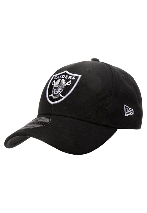 NEW ERA Hætte 'NFL Oakland Raiders Team'  sort / hvid