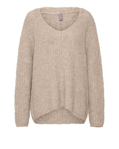 Se CULTURE Pullover 'Brava'  beige-meleret ved About You