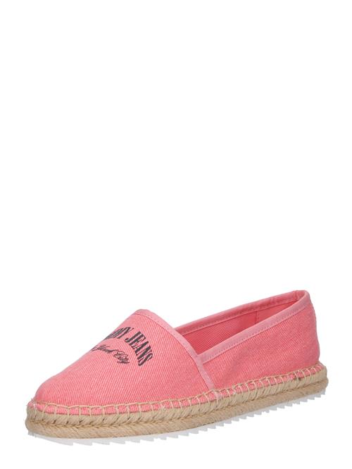 Tommy Jeans Espadrillaer 'VARSITY'  pitaya / gammelrosa / sort