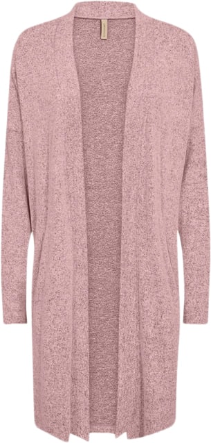 Se soyaconcept Scbiara 2 Cardigan Rosa Kvinde 94210 Rosa Cardigans Str L - Viskose hos Magasin ved Magasin