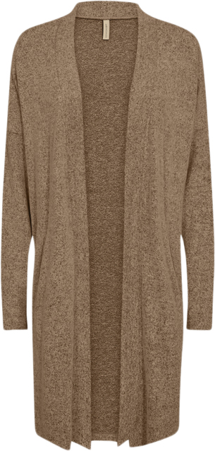 Se soyaconcept Scbiara 2 Cardigan Camel Kvinde 98404 Camel Cardigans Str XL - Viskose hos Magasin ved Magasin