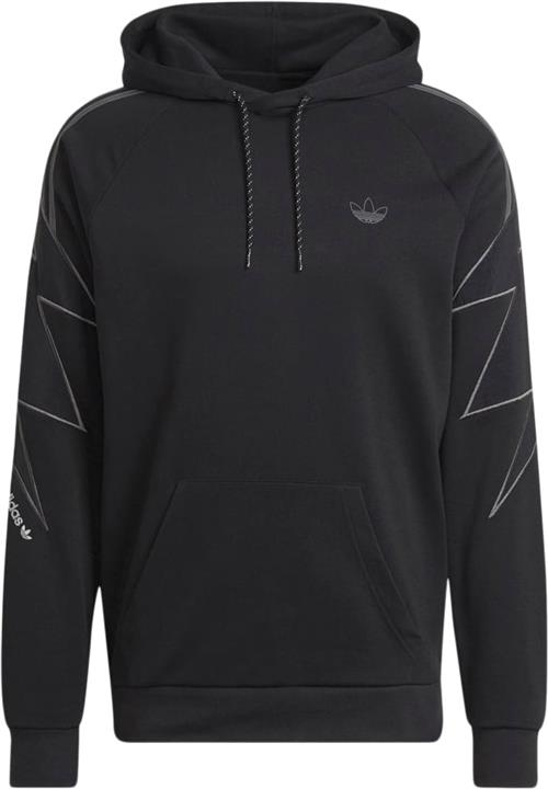 adidas Lightning Hoodie Mand Black Hoodies Str S - Bomuld hos Magasin