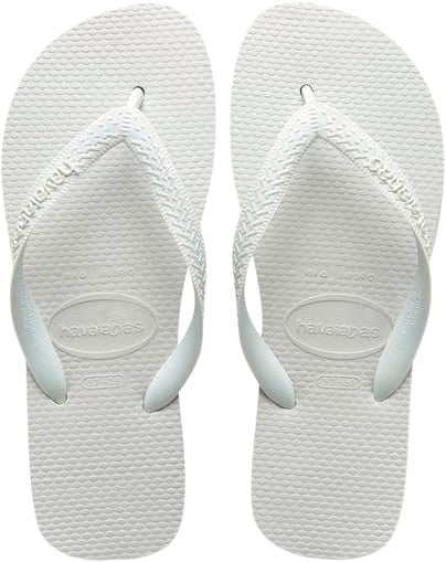 Se Havaianas TOP Kvinde Hvid Klipklapper Str 41-42 - hos Magasin ved Magasin