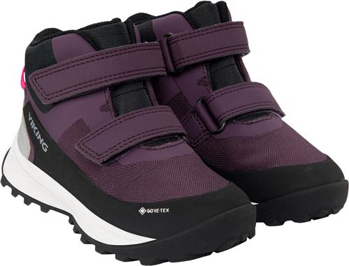 Viking Expower Mid GTX 2V Grape Sneakers Str 33 - Gummi hos Magasin