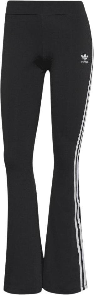 adidas Adicolor Classics Flared Leggings Kvinde Sort Flare Bukser Str 34 - Polyester hos Magasin