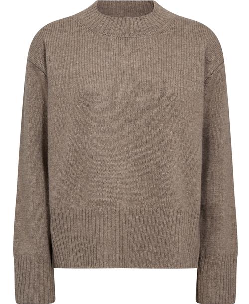 Magasin du Nord Collection Magasin Enola 1 RWS Kvinde Beige Melange Sweaters Str L Uld