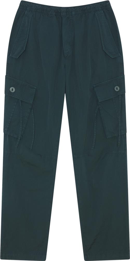 Se Wood Wood Wwstanley Cargo Trousers Mand Forest Green Casual Bukser Str L - hos Magasin ved Magasin