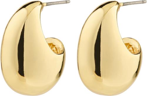 Se Pilgrim Intent Recycled Earrings Goldplated one size - Ørestikker hos Magasin ved Magasin