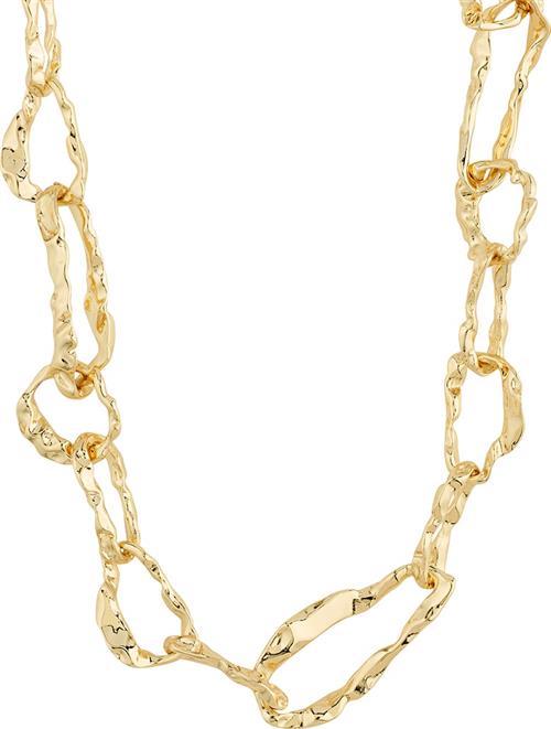 Se Pilgrim Believe Recycled Chain Necklace Goldplated one size - Halskæder Uden Vedhæng hos Magasin ved Magasin