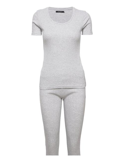 Decoy Rib Pj Set Decoy Grey