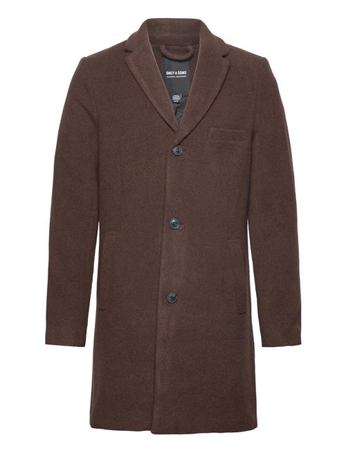 ONLY & SONS Onsjaylon Wool Coat Otw Noos ONLY & SONS Brown