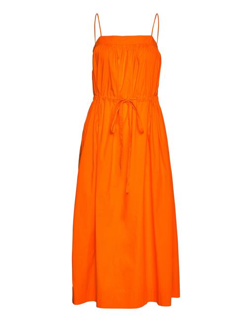 Cotton Poplin Ganni Orange