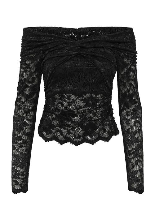 Gestuz Gabrigz Ls Lace Top Gestuz Black