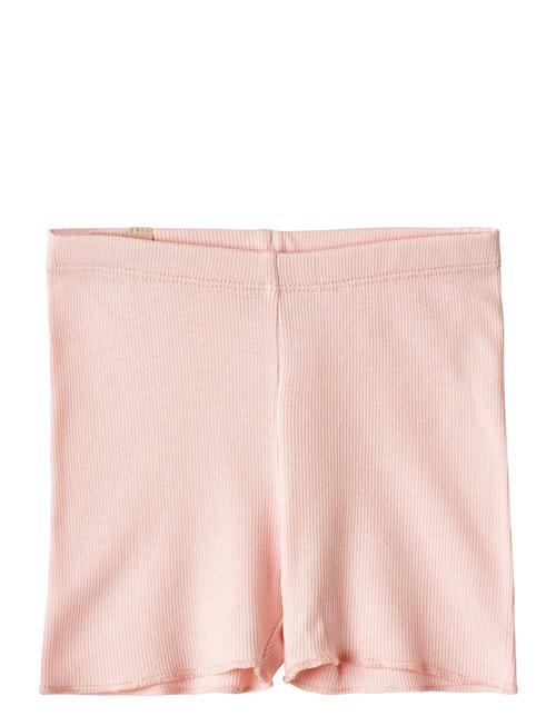 Wheat Rib Shorts Sine Wheat Pink