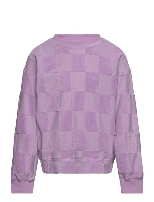 Tnjane Os Terry Sweatshirt The New Purple