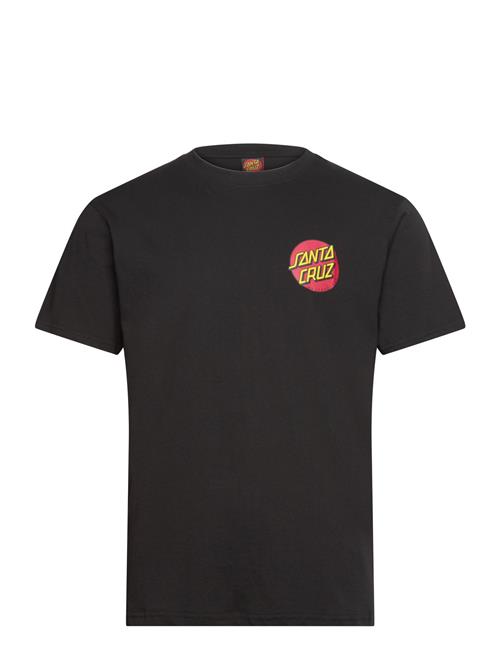 Santa Cruz Classic Dot Chest T-Shirt Santa Cruz Black