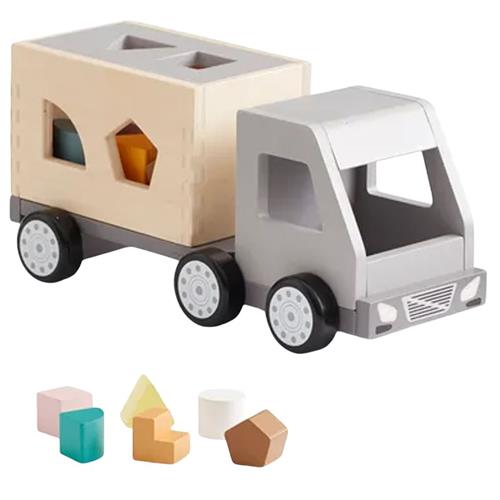 Kid's Concept Aiden Sorting Truck Blå | Grå | 0-3