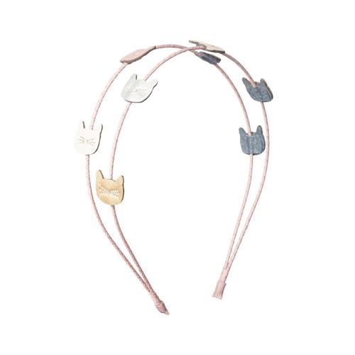 Se Mimi & Lula Double Alice Band - Cute Cat Homestead Dobbelt Alice Band - Cute Cat Homestead |  | 0 ved Babyshop