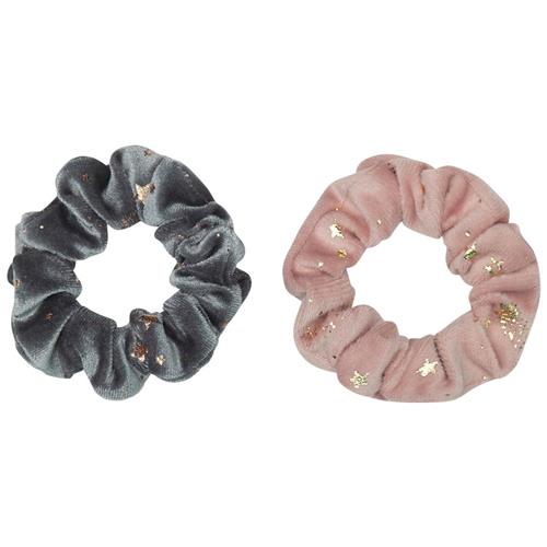 Se Mimi & Lula 2 Schrunchies - Velvet Starry Swanlake Starry Swanlake Hair Clip in Velvet |  | 0 ved Babyshop