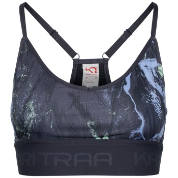 Kari Traa Bh Var Sports Bra Mørkblå polyester Large Dame