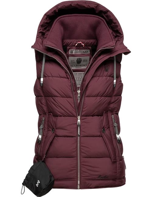 MARIKOO Vest 'Taisaa'  bordeaux