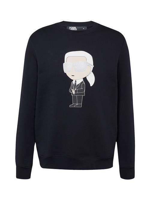 Karl Lagerfeld Sweatshirt  beige / navy / sort / hvid