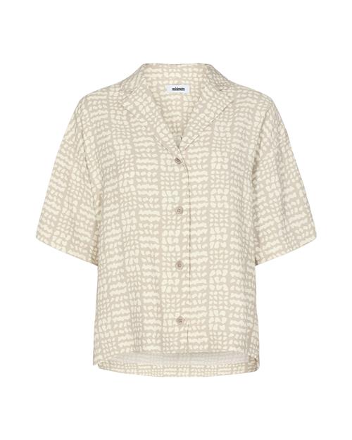 minimum Bluse 'Kalo'  elfenben / khaki