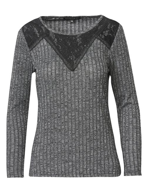 KOROSHI Pullover  grå-meleret / sort