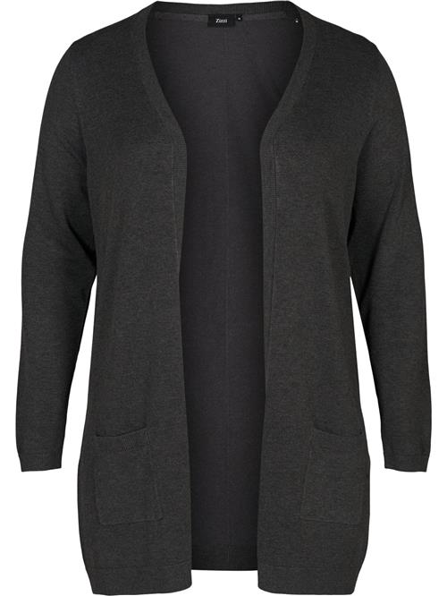 Se Zizzi Cardigan 'Carrie'  mørkegrå ved About You