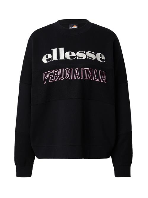 ELLESSE Sweatshirt  pink / sort / hvid