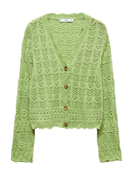 Se MANGO Cardigan 'SITO'  lysegrøn ved About You