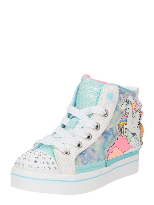 Se SKECHERS Sneakers 'TWI-LITES 2.0 - ENCHANTED UNICORN'  aqua / lyseblå / lys pink / hvid ved About You