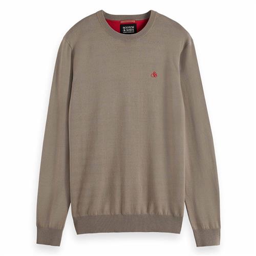 SCOTCH & SODA Pullover 'Essential'  brokade