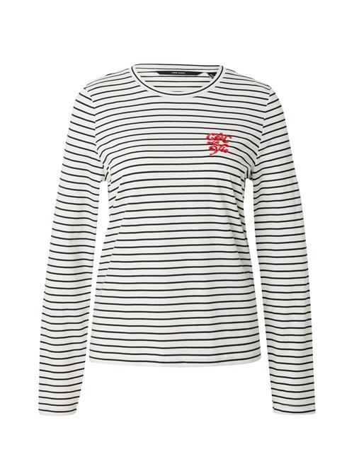 VERO MODA Shirts  knaldrød / sort / hvid