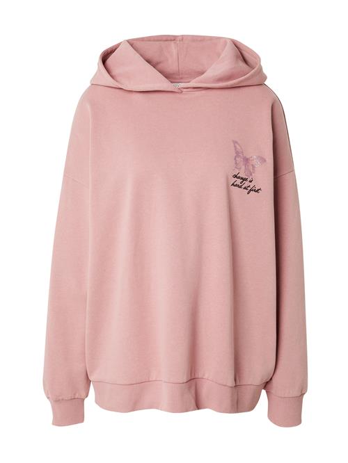 ONLY Sweatshirt 'ONLLUCINDA'  lyselilla / rosé / sort