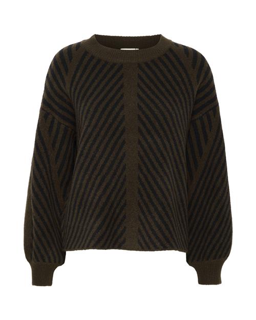 Kaffe Pullover  mokka / sort