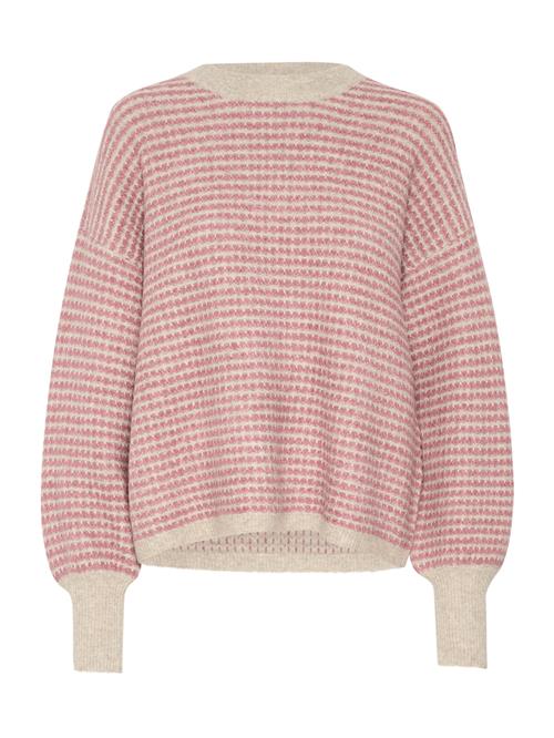 Se Kaffe Pullover 'Ellery'  greige / gammelrosa ved About You