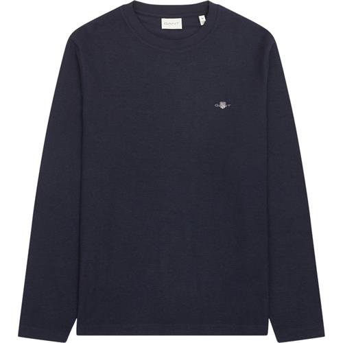 Gant - Textured Langærmet T-shirt