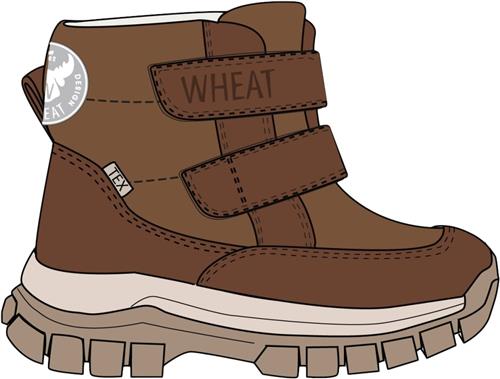 Wheat Winterboot Millas Tex Cognac Støvler Str 30 - Uld hos Magasin