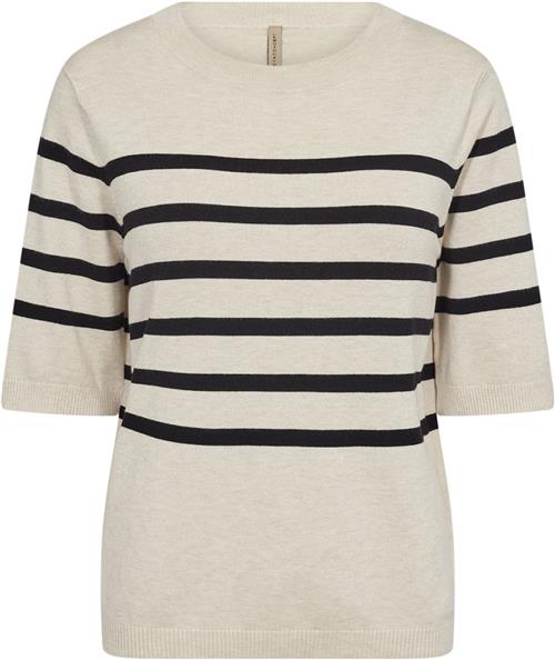 soyaconcept Scdollie Stripe 765 Pullover Creme Kvinde 91620c Creme Sweaters Str S - Nylon hos Magasin