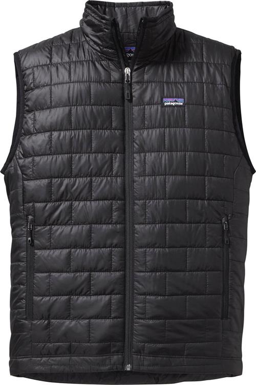 Patagonia PAT M Nano Puff Vest, Black Mand Sort Veste Str L - hos Magasin