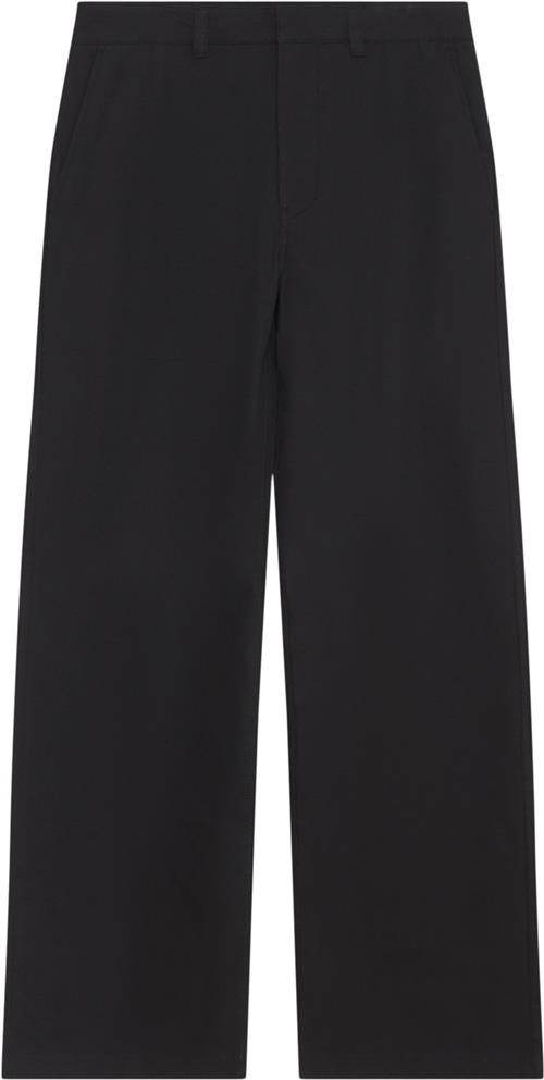 Se Wood Wood Wwfed AA Chino Mand Black Chinos Str S - hos Magasin ved Magasin